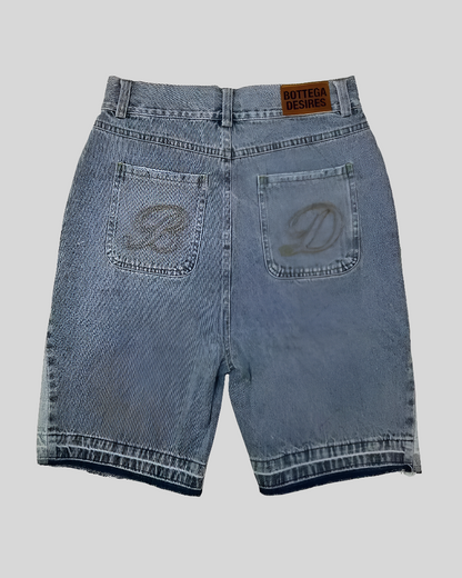 Y2K Cowboy Skateboard Shorts